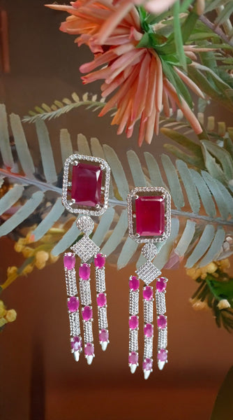 Ruby AD Earrings