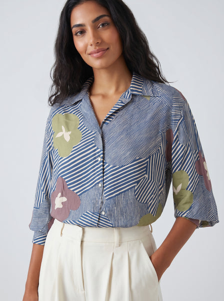 ZEN Bluebell Stripe Shirt