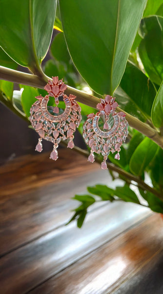 Ruby & Pink AD Earrings