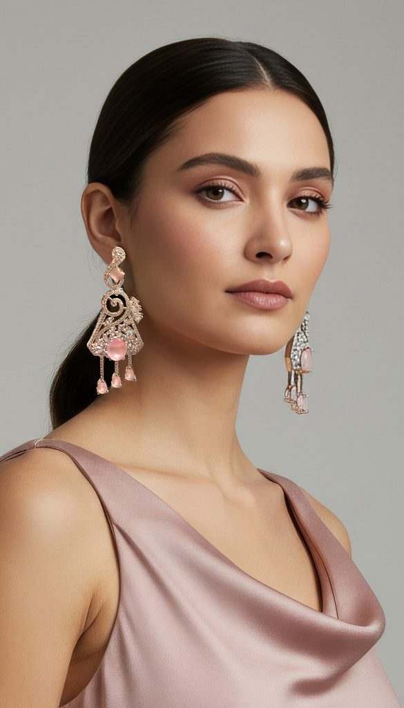 Baby Pink AD Earrings