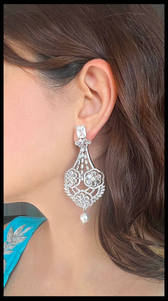 AMARA Clear Stone AD Earring