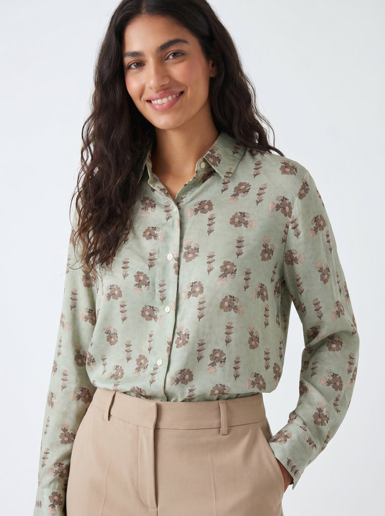 ZEN Antique Sage Meadow Shirt