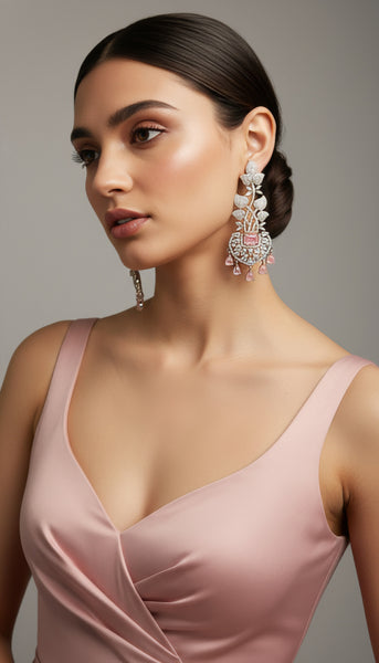 Baby Pink AD Earrings