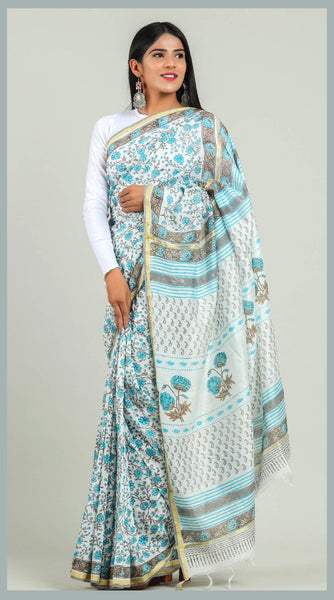 Cotton Print Saree