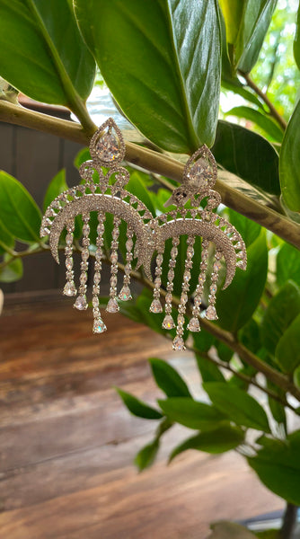 Silver AD Earrings