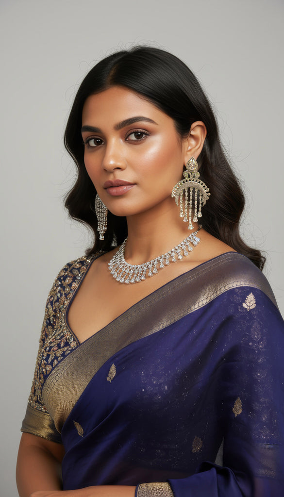 Silver AD Earrings