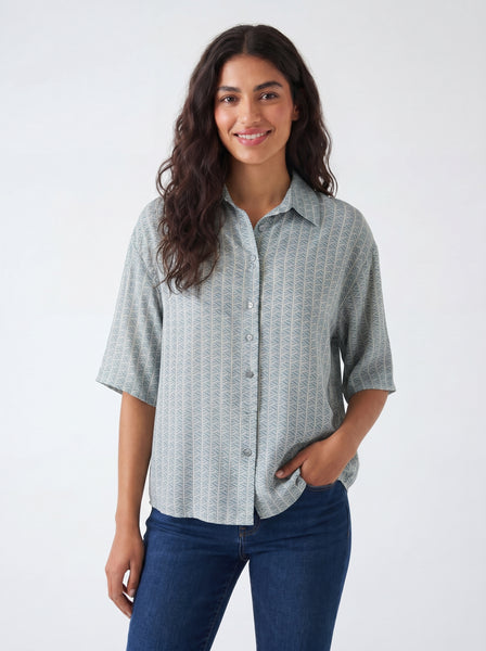 ZEN Grey Weave Shirt