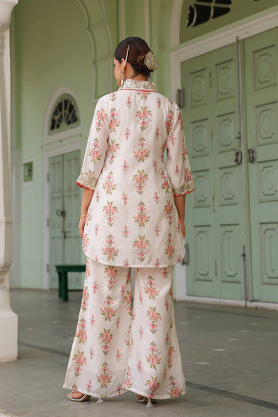 Off white Gotta Floral Palazzo Suit - L/XXL
