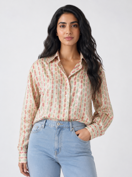 ZEN Sage Bloom Shirt