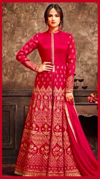 red_anarkali