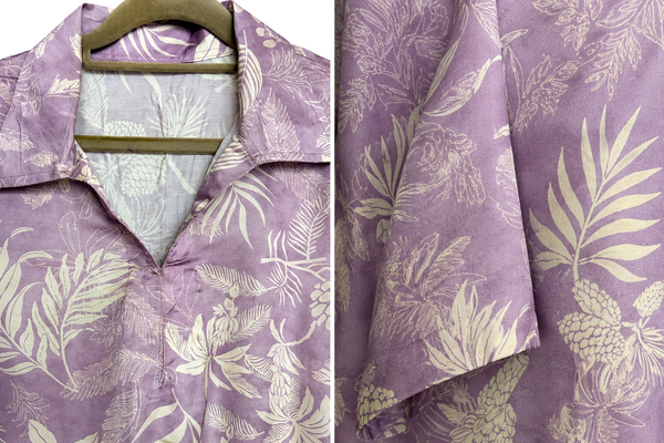 AUREVA Lilac Silk Floral Co-ord - S TO L