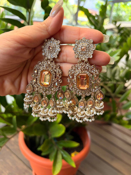 MEERA Antique Dangler Rani Earrings