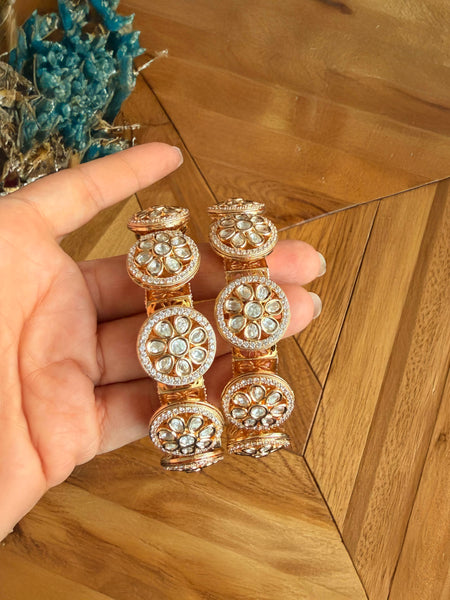 Fine Kundan Openable Kadas