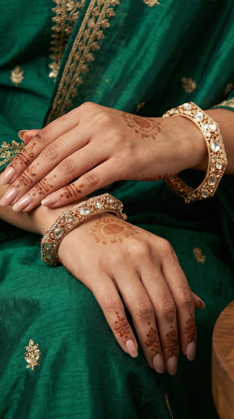 Fine Kundan Openable Kadas