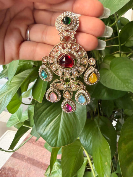 MEERA Antique Dangler Rani Earrings