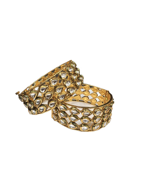 Kundan 3 layered Bracelet