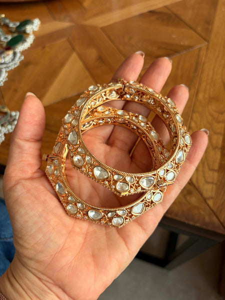 Fine Kundan Openable Kadas