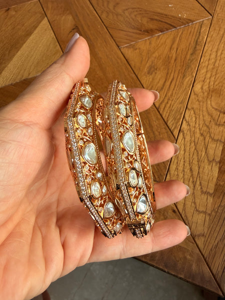 Fine Kundan Openable Kadas