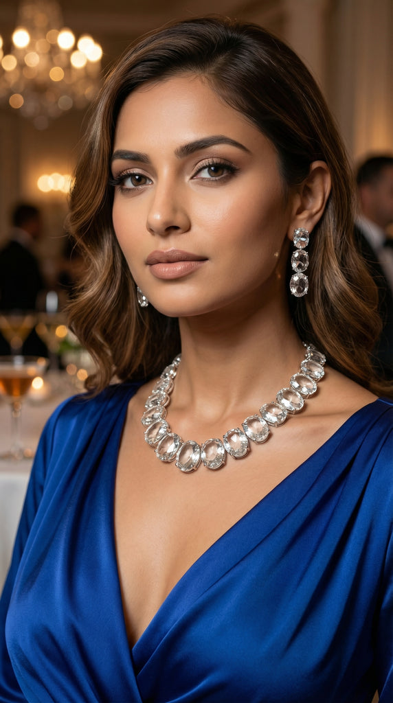 Vibrant Stone Necklace Set x 2 Shades