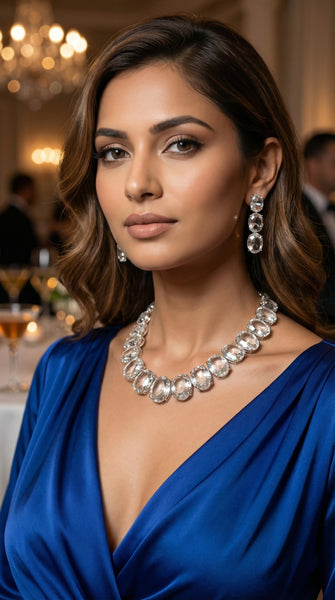 Vibrant Stone Necklace Set x 2 Shades