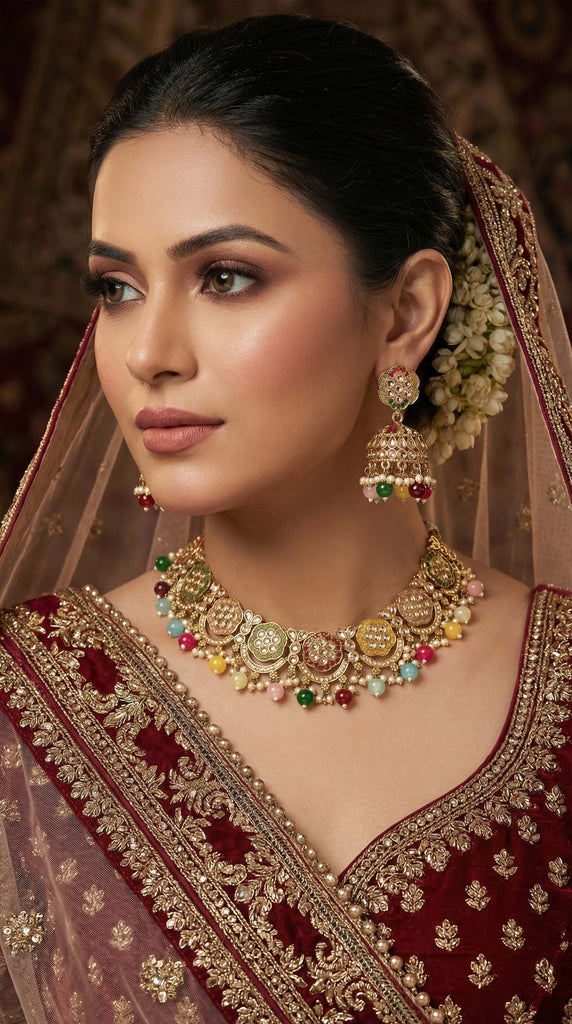 Heritage Multicolour Necklace Set