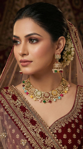 Heritage Multicolour Necklace Set