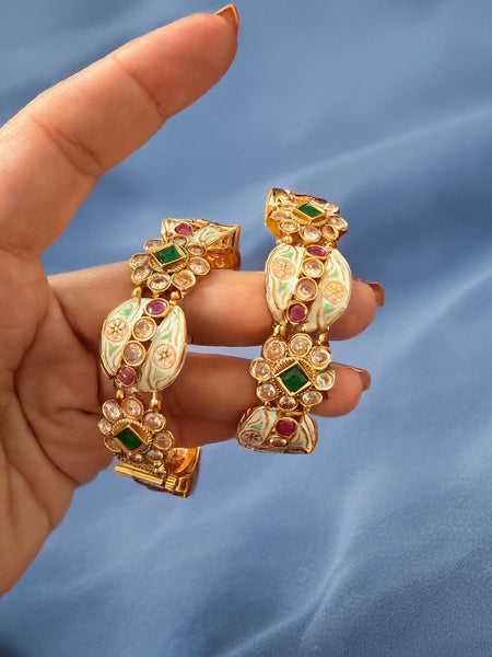 Heritage Meenakari Openable Kadas