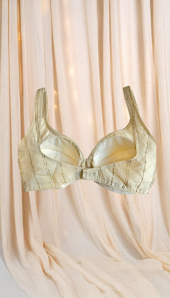 Ivory Embroidered Blouse 34/36/38
