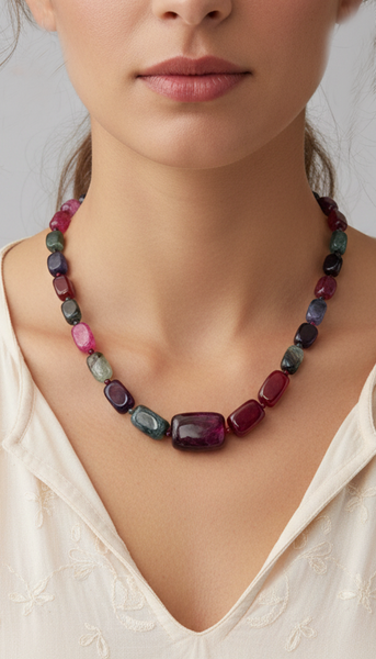 Beaded Necklace x 2 Shades