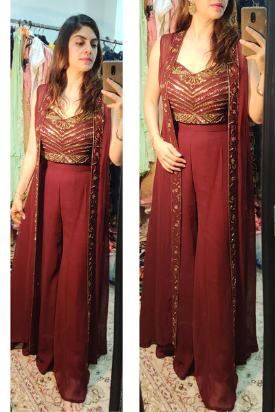 Maroon Jacket Style - M
