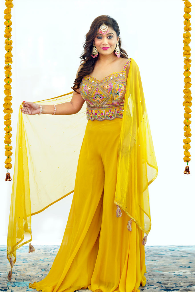 GLOW - Mustard Sharara