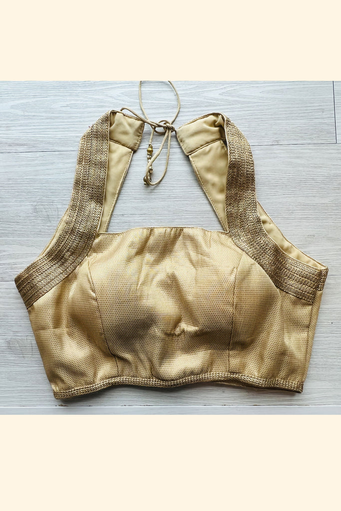 Gold Blouse - S-36/M-38