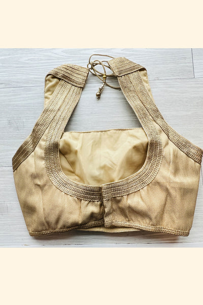 Gold Blouse - S-36/M-38