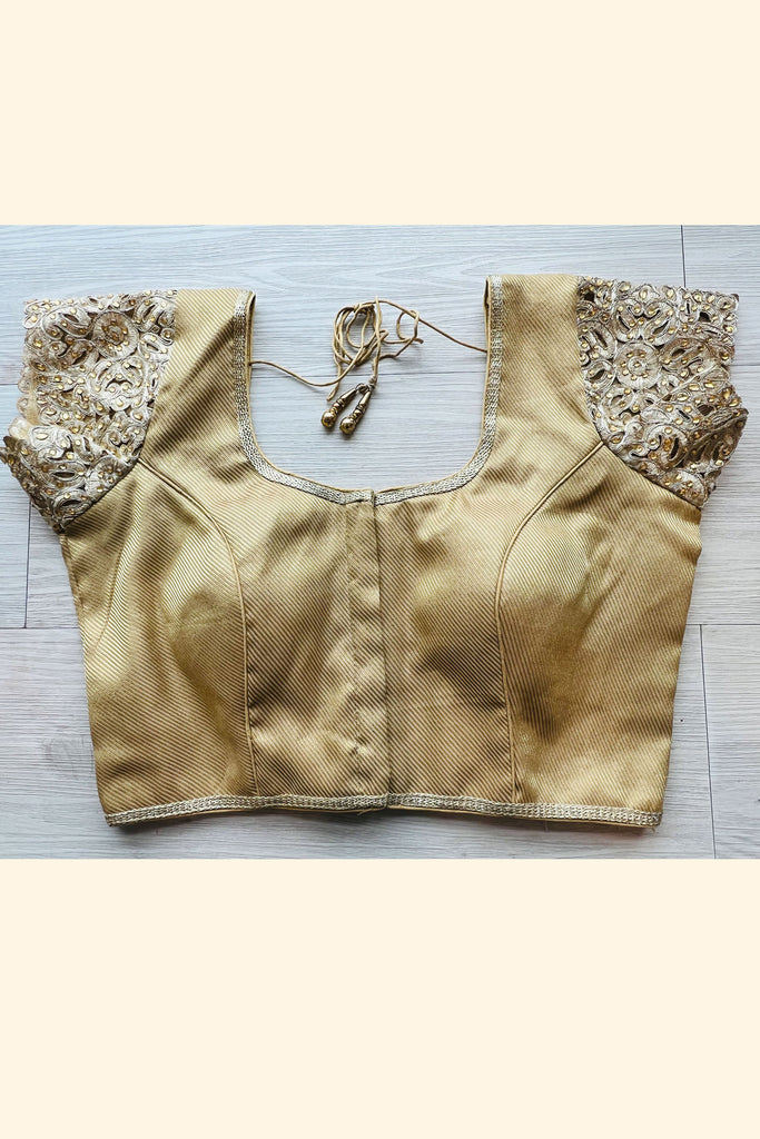 Gold Blouse - S-36/M-38