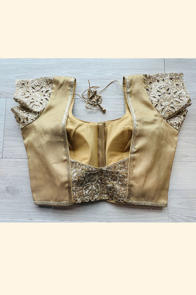 Gold Blouse - S-36/M-38
