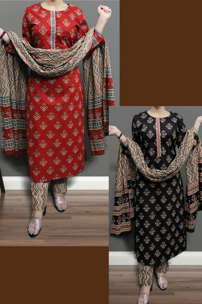 Block Print Cotton suits -XXXL