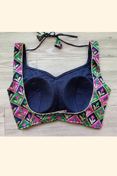 Brocade Multicolour Blouse - S/36