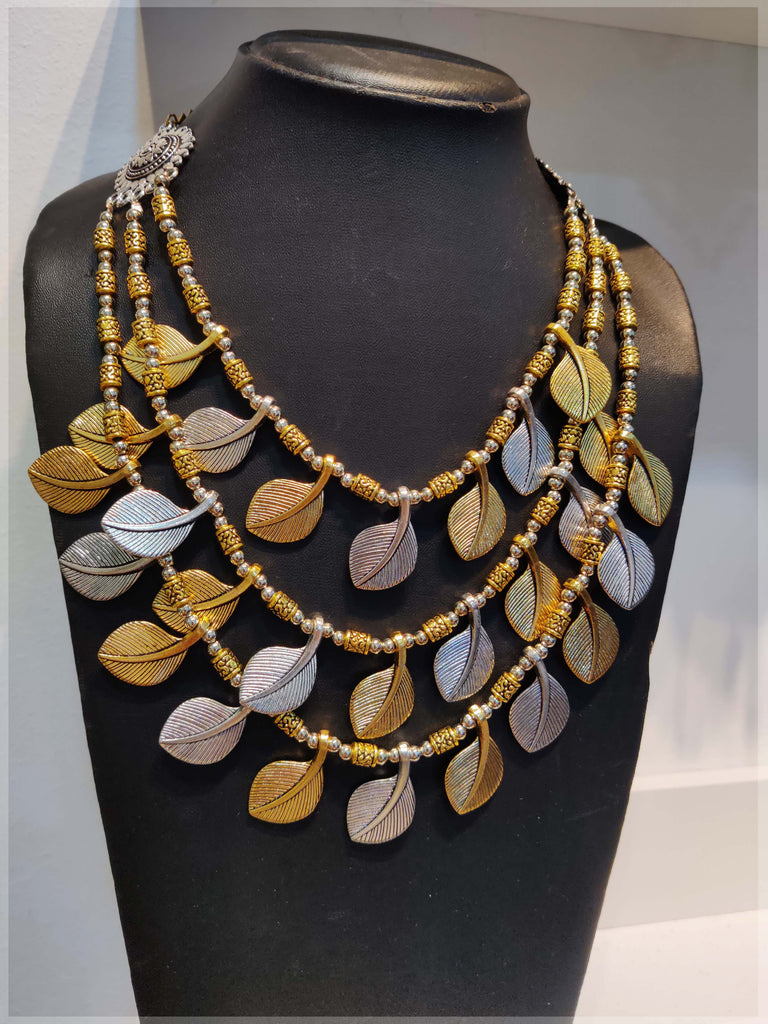 silver_oxidised_necklace
