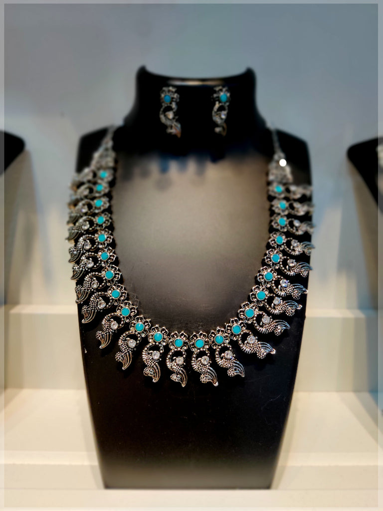 silver_oxidised_necklace