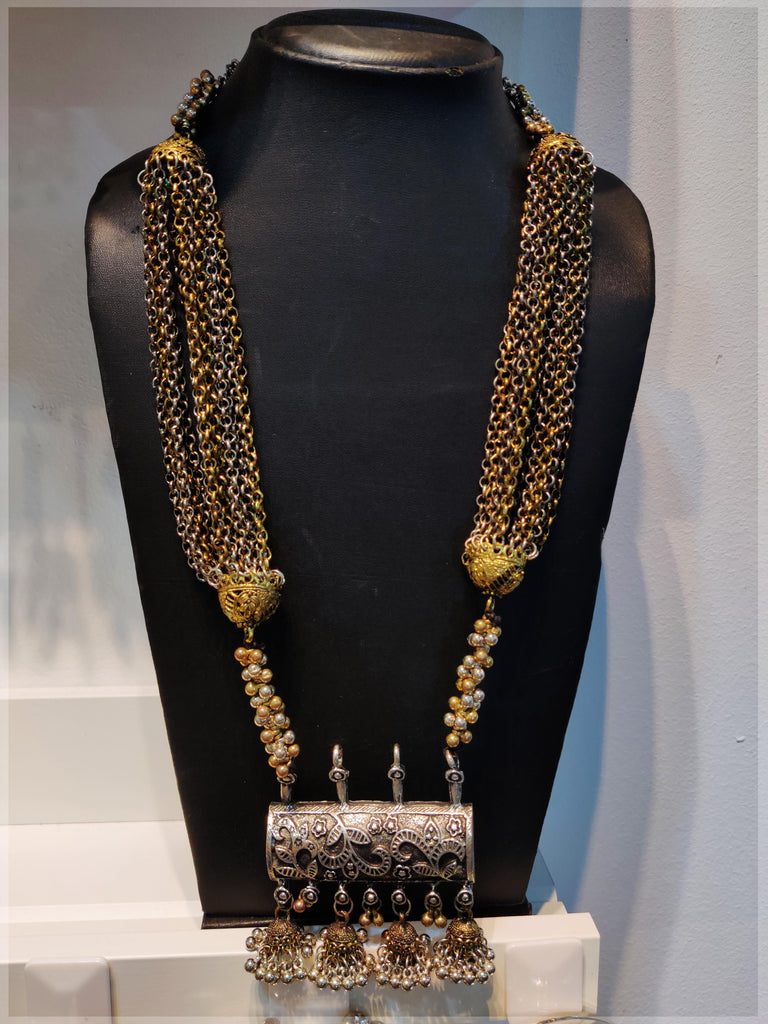 silver_oxidised_necklace