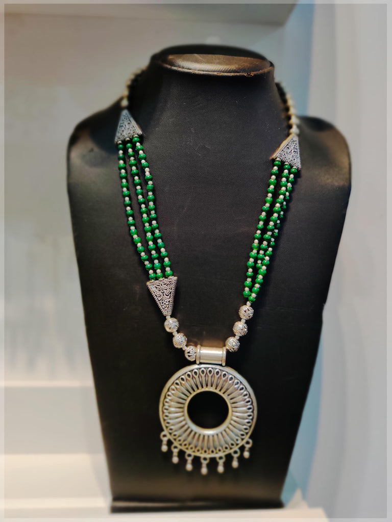 silver_oxidised_necklace
