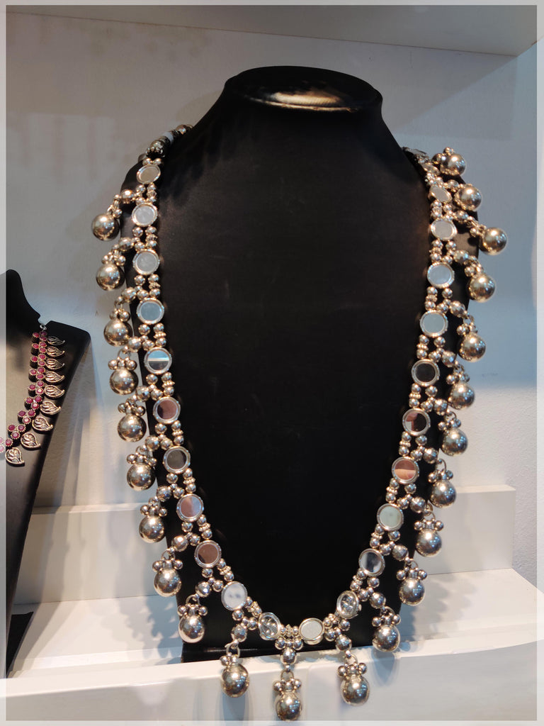 silver_oxidised_necklace