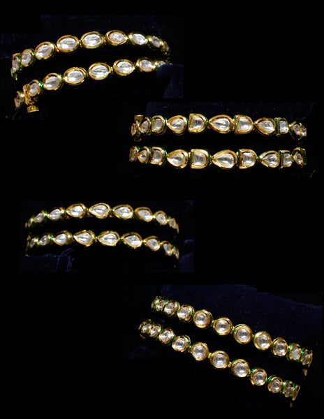 Kundan Bracelet Pair