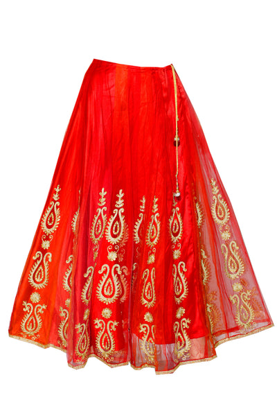 Embroidered  Lehenga skirt