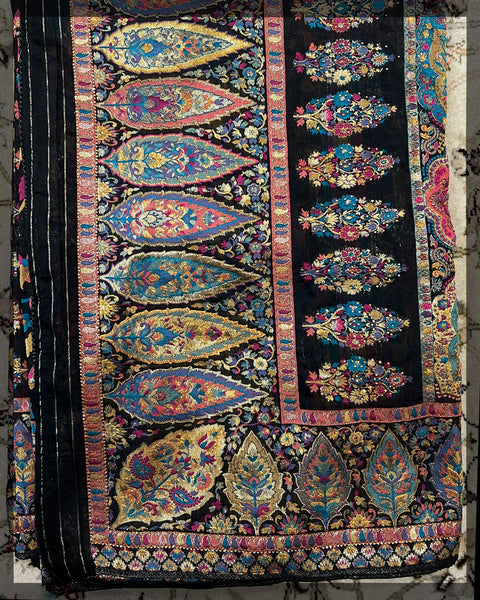 Cotton silk woven saree